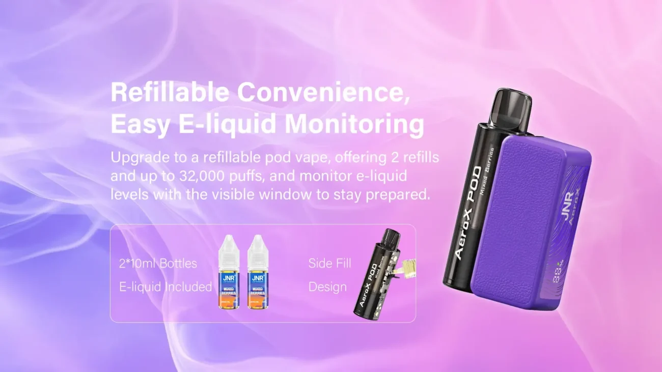 JNRjnr Areo X 32000 puff pod system with e liquidjnr aerox refillable pod vape pc x JNRjnr Areo X 32000 puff pod system with e liquidjnr aerox refillable pod vape pc x