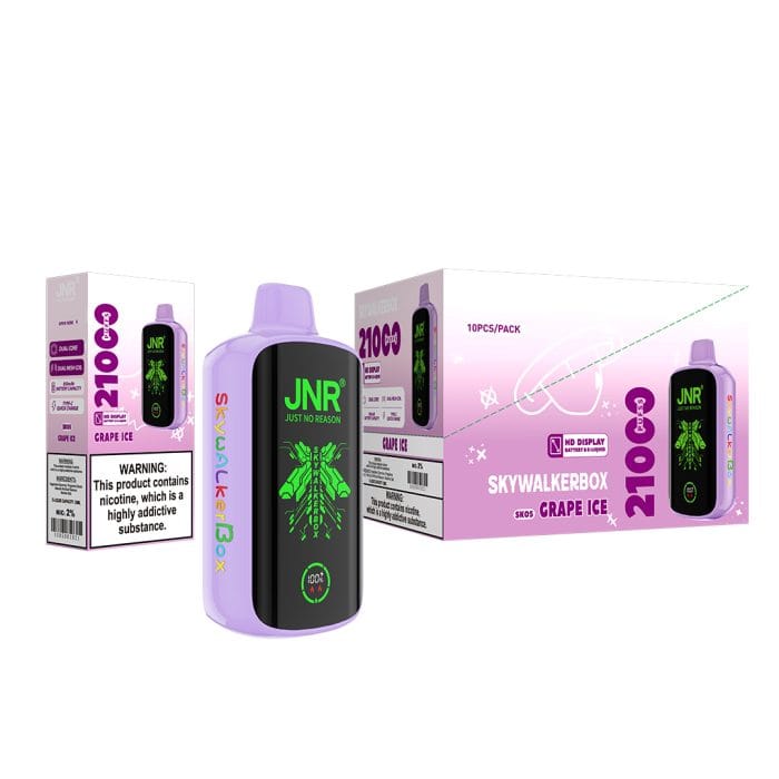 JNRJNR SKYWALKER BOX 21000 puffs  Disposable Vapegrape ice