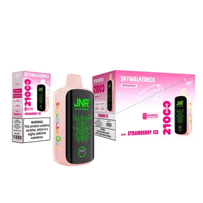 JNRJNR SKYWALKER BOX 21000 puffs  Disposable Vapestrawberry ice