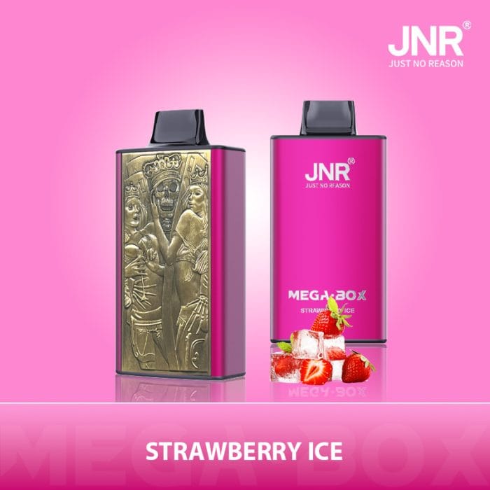JNRJNR Mega Box 25k  puffs  Disposable Vapestrawberry ice