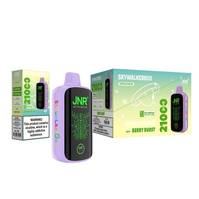 JNRJNR SKYWALKER BOX 21000 puffs  Disposable Vapeberry burst