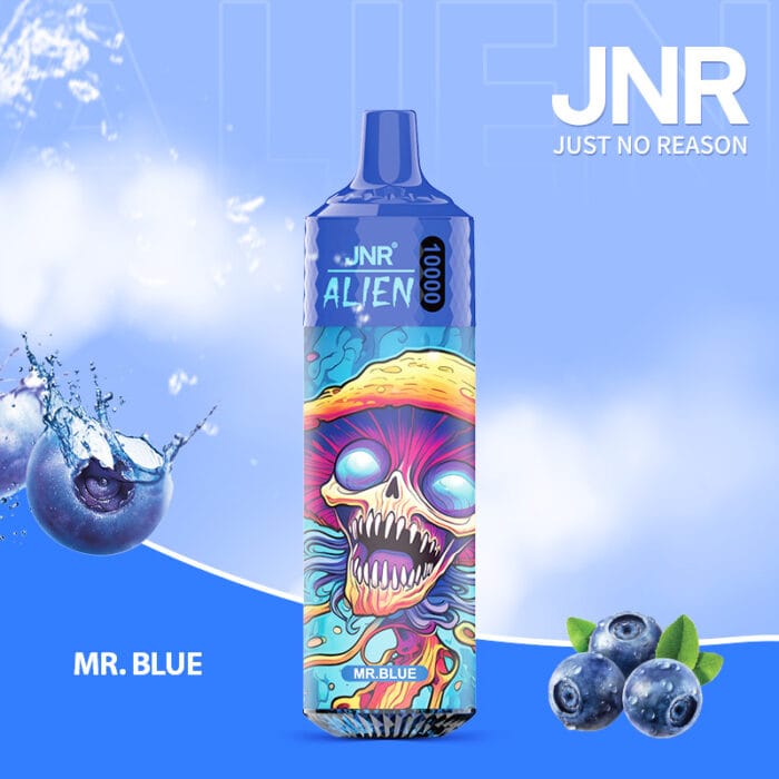 JNRJnr alien 10000 puffs Disposable Vapemr blue 蓝先生