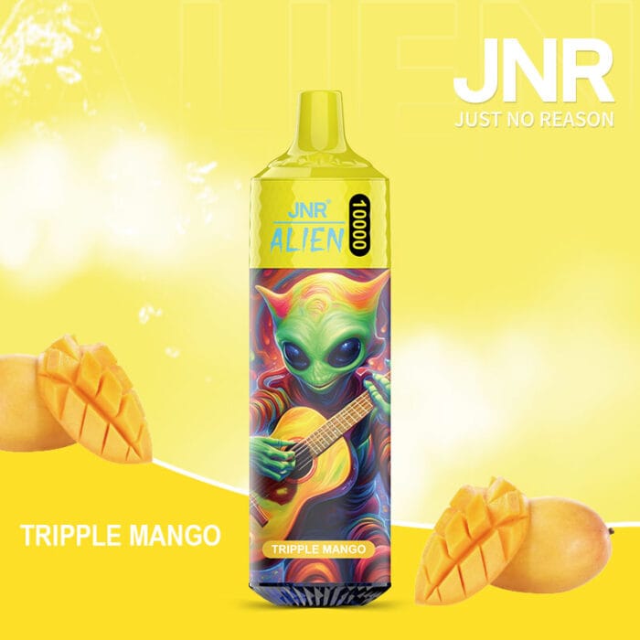 JNRJnr alien 10000 puffs Disposable Vapetripple mango