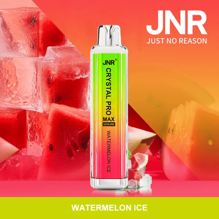 JNRDiscover The Jnr Crystal Pro Max 5000: A High-End 5000 Puff Disposable Vapejnr crystal pro max watermelon ice