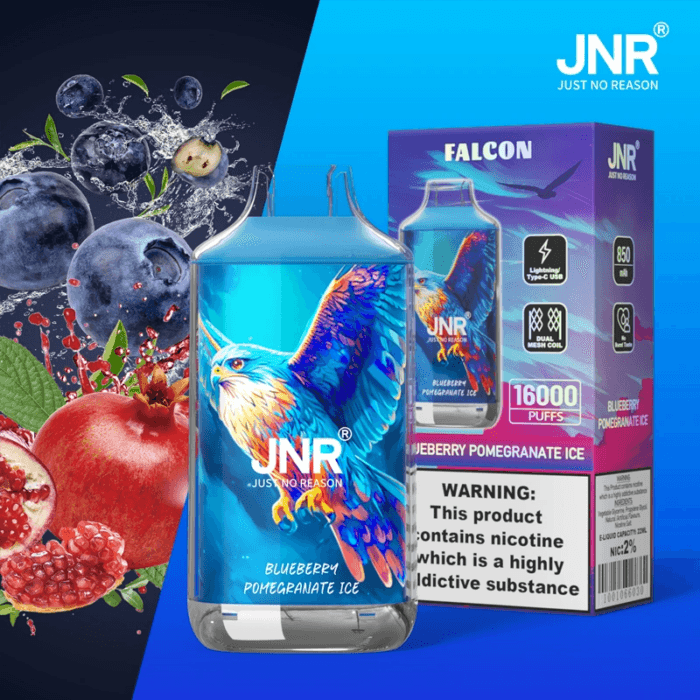 JNRDiscover The Ultimate Vaping Experience With Jnr Falcon 16000 Puff Disposable Vapejnr falcon puff disposable vape