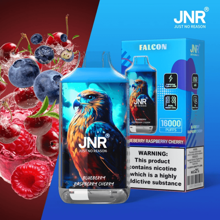 JNRDiscover The Ultimate Vaping Experience With Jnr Falcon 16000 Puff Disposable Vapejnr falcon puff disposable vape