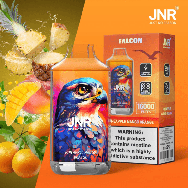 JNRDiscover The Ultimate Vaping Experience With Jnr Falcon 16000 Puff 16k Puffs Disposable Vapejnr falcon puff disposable vape