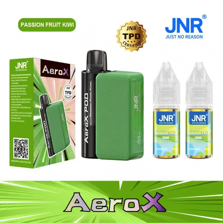 JNRjnr Areo X 32000 puff 32k Puffs disposable vape pod system with e liquidjnr areo x puff passion fruit kiwi