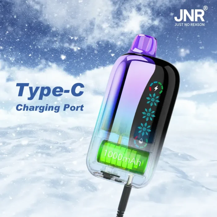 JNRUltimate Guide To JNR Flex Ice 21000 Puffs Touch Screen Vape 21K puff Touch Screen ice controljnr flex ice ajustable smart vape en gros