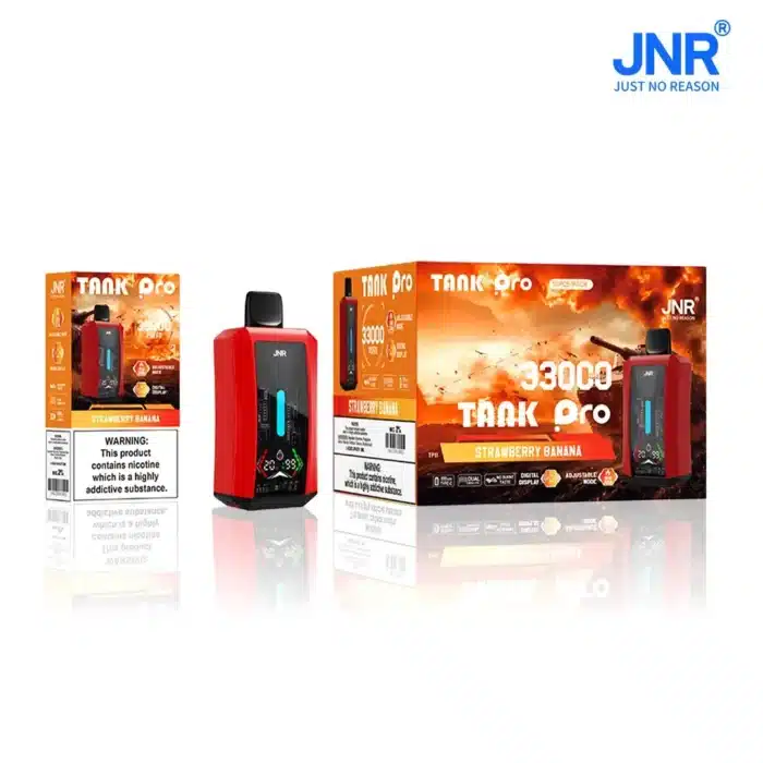 JNRJNR Tank Pro Disposable Vape 850mAh 28mL E-Liquid 33000 Puffsimgi jnr tank pro disposable vape main
