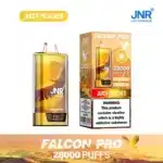 JNRThe Jnr Falcon Pro 28K Puffimgi h vape jnr falcon pro puffs juicy peaches