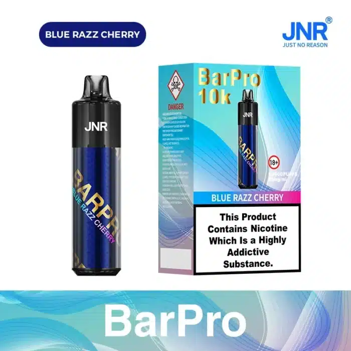 JNRJNR BarPro Pod Kit TPD Certified Vape 10000 Puffs 2ml +10ml Prefilled Pod 800mAh Rechargeable Batteryimgi jnr barpro puffs bood